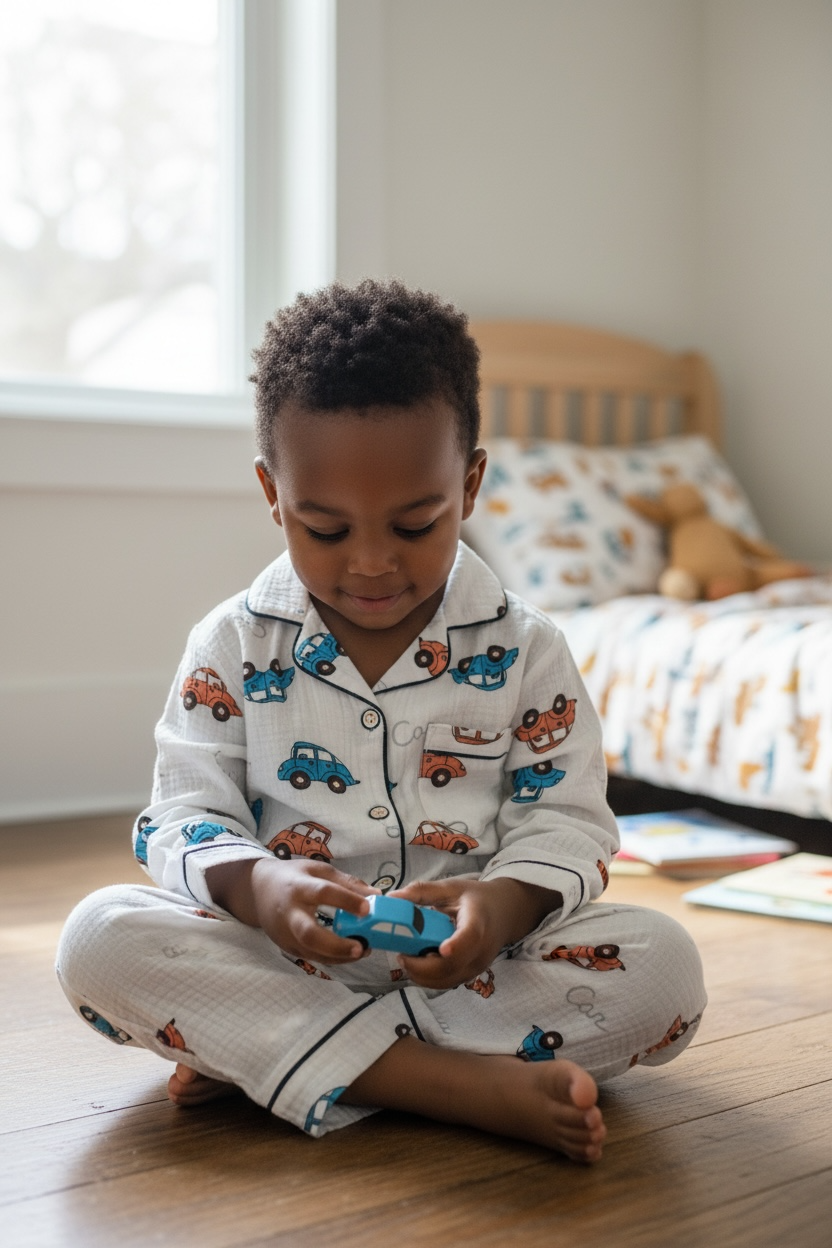 Cars Breathable Muslin PJ Set