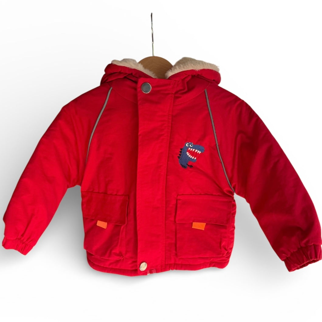 Benito Dinosaur Furry Jacket