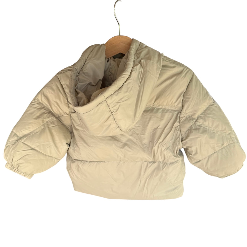 Beige Puffer Jacket