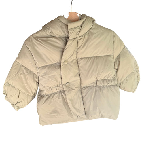 Beige Puffer Jacket