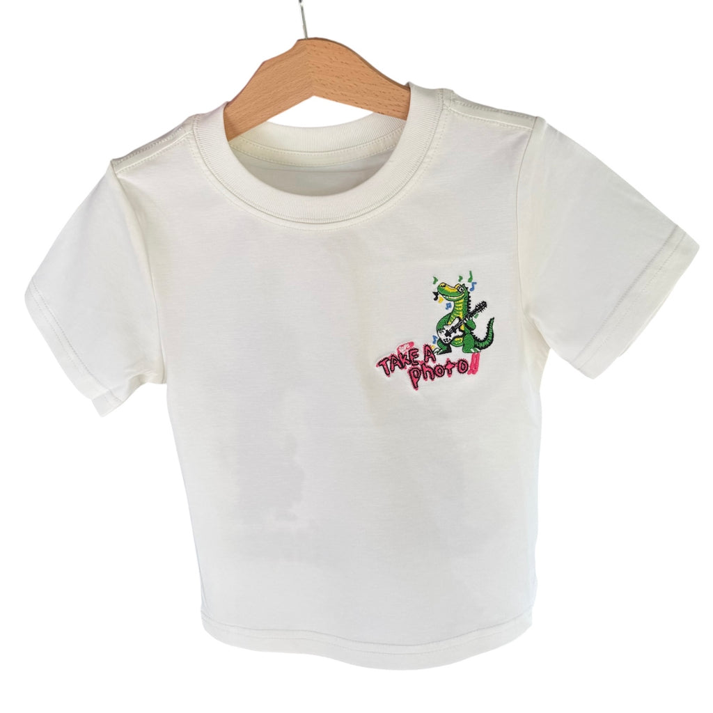 Atlas Dinosaur Guitar Tee