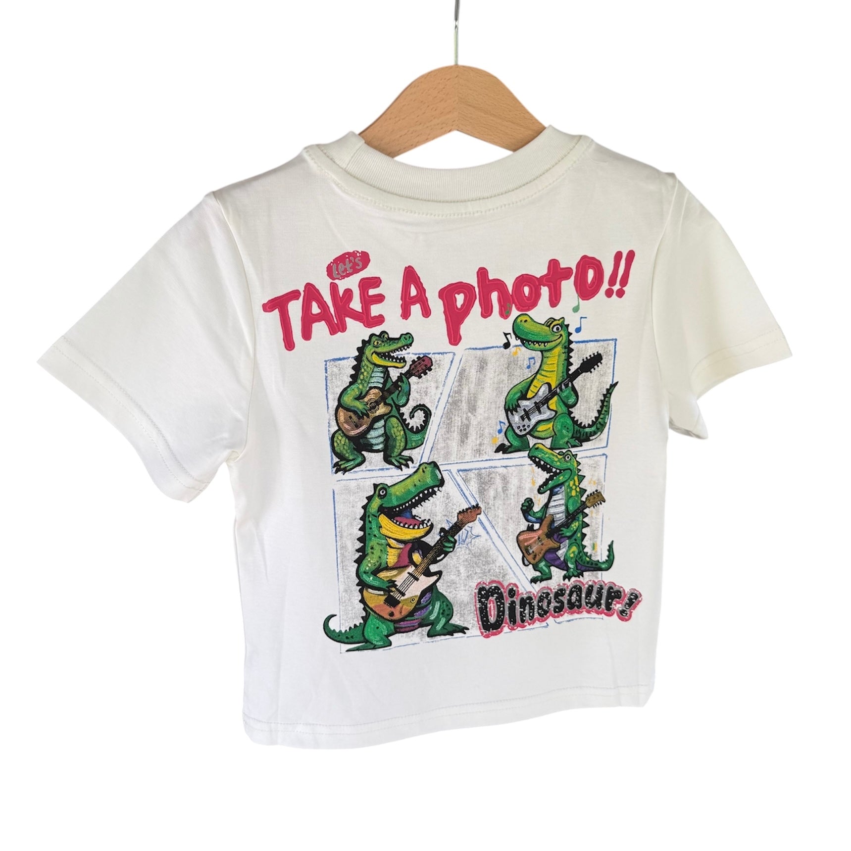 Atlas Dinosaur Guitar Tee